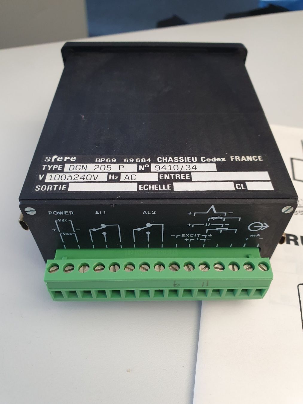 Misurare: DGN 205 P Panelmeter von SFERE – Usato da Rothrist venduto da Witronic 1