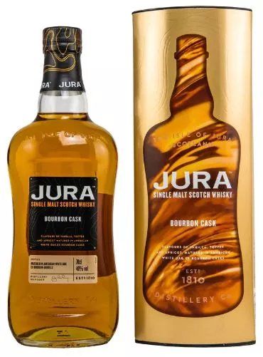 Jura Spirituosen: Jura Bourbon Cask Single Malt Whisky – Neu und originalverpackt aus Deitingen von pes_n7fy