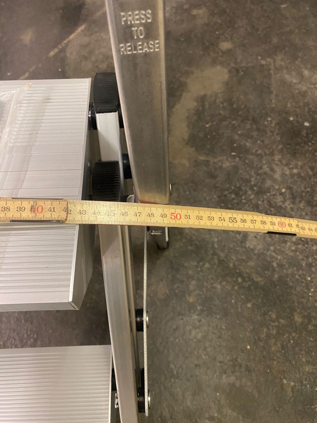 Zarges Scale: Zarges Trittleiter Plazastep P ab 1.- – Nuovo e nell'imballaggio originale da Wabern venduto da HK-Design 7