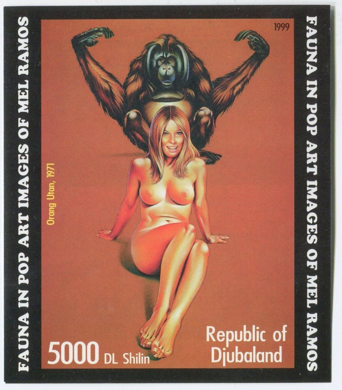 Tous les timbres: Block "Pin-up". Somalia. – Neuf avec emballage d'origine à Basel par Butsch5