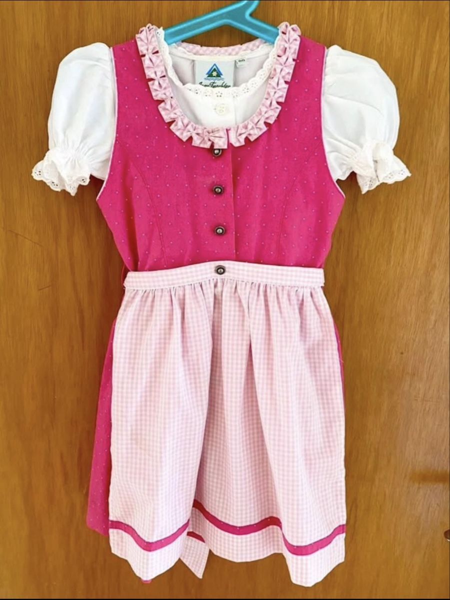 Vestiti & Gonne: Kinder Dirndl Gr.2-3 jährig – Nuovo (secondo la descrizione) da Aarberg venduto da Tichan