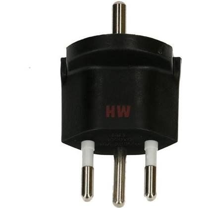 Unità & Adattatore: Fixadapter SchuKo Konturenstecker CH – T12  5X – Nuovo e nell'imballaggio originale da Agno venduto da CS-Computer 1