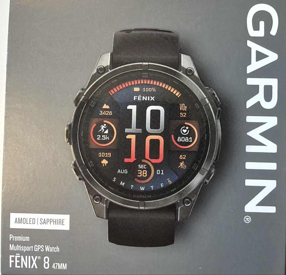 Garmin Orologi: Garmin fenix 8 – Nuovo (secondo la descrizione) da Chur venduto da Alex2102