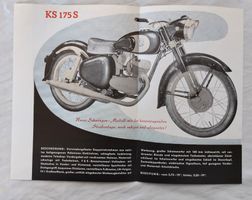 Panther Motorrad 2 Folder 1935 + 1956 (Reprint) Neu