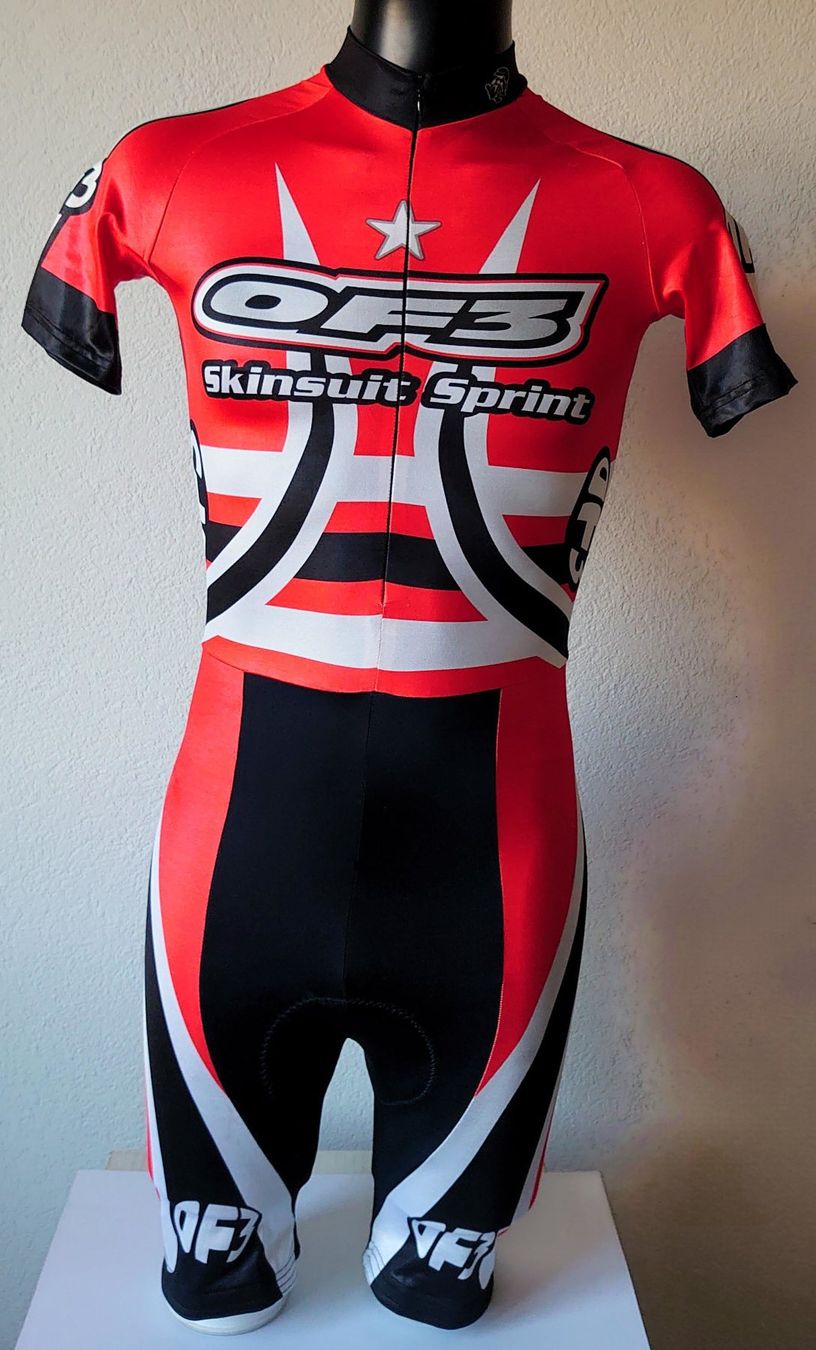 Leibchen & Hosen: OF3 - Velo Skinsuit Sprint M – Neu und originalverpackt aus Biel/Bienne von TheShop4U