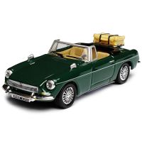 MG B MK I Roadster 19621967 dunkelgrün mit Gepäckträger 1:43