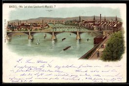 Litho Basel, optische Täuschung Wo ist 
