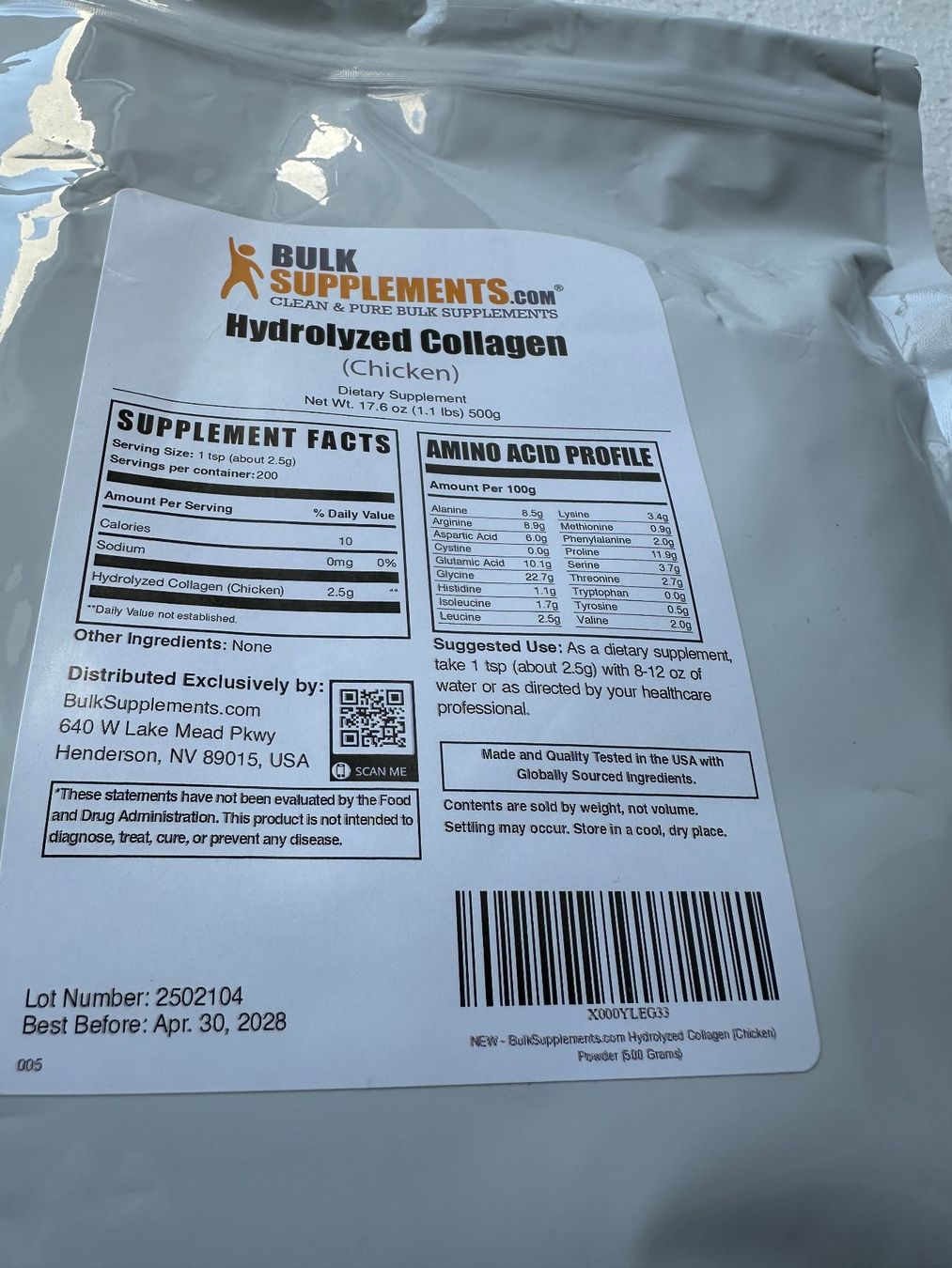 Cibi & Specialità: Bulk Supplements – Nuovo e nell'imballaggio originale da Gümmenen venduto da FelizitasHermann 2