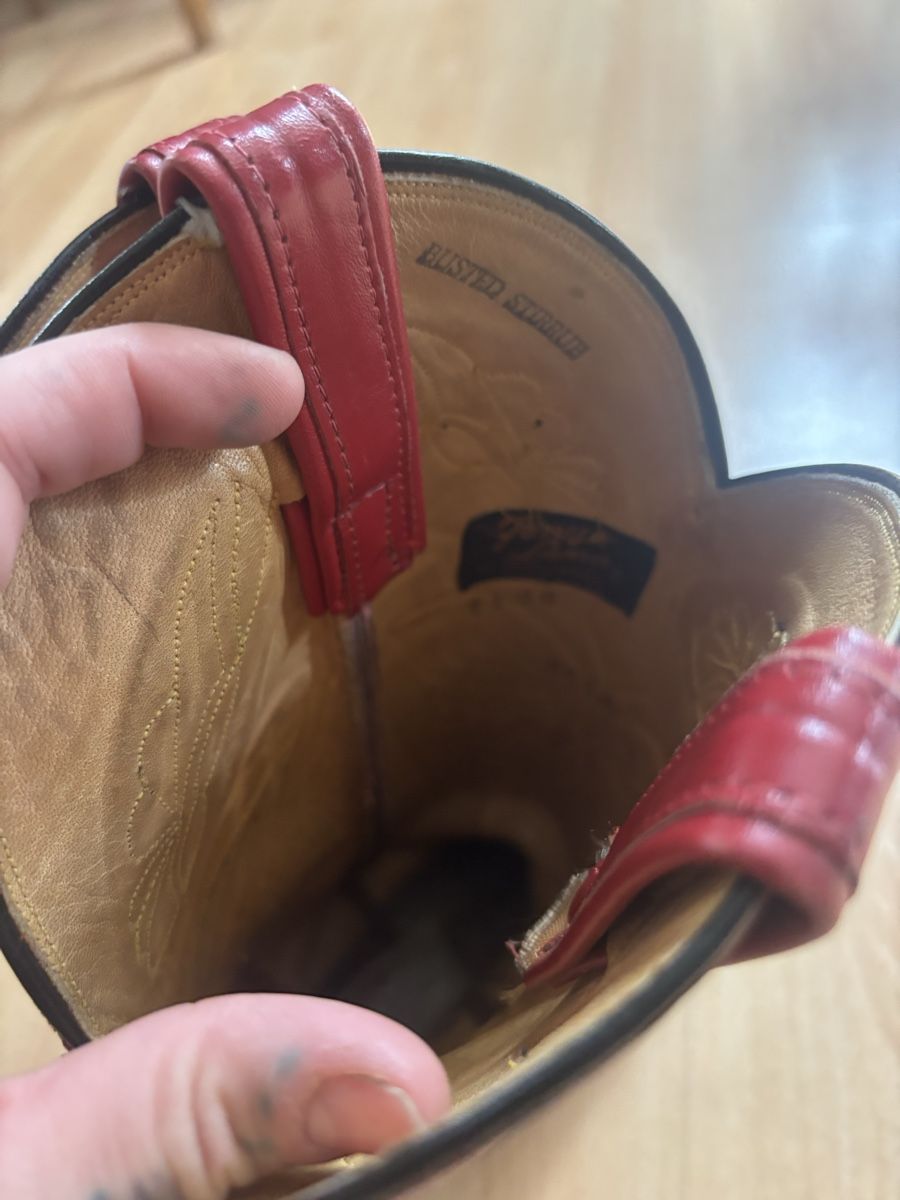 Sancho Abarca Scarpe da uomo: Tony Lama cowboy boots t38 – Usato da Glion venduto da carolineMV 4