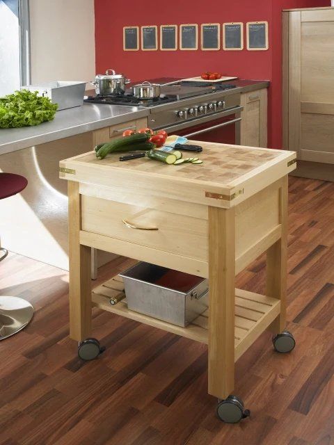 Servierwagen: Billot Desserte Bois Massif – Gebraucht aus Jussy von sal_2xjp
