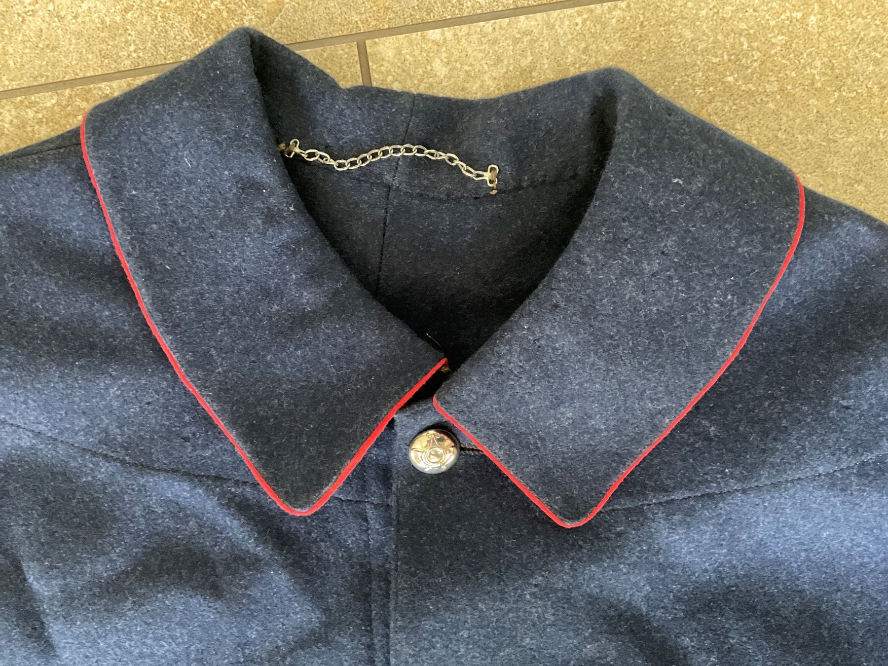 Taschen: Umhang blau, von Schweizer Armee oder Post?,  vintage – Gebraucht aus Uhwiesen von cinnaj 1