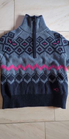 Kari Traa Pullover, Grösse S, Wollpullover, Ski Pullover