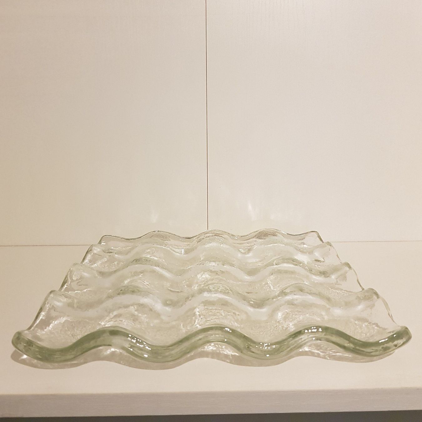 Glasi Hergiswil Verres: Wunderschöne Glasplatte, Servierplatte, Dekoration – D'occasion à Münchenstein par tsp01