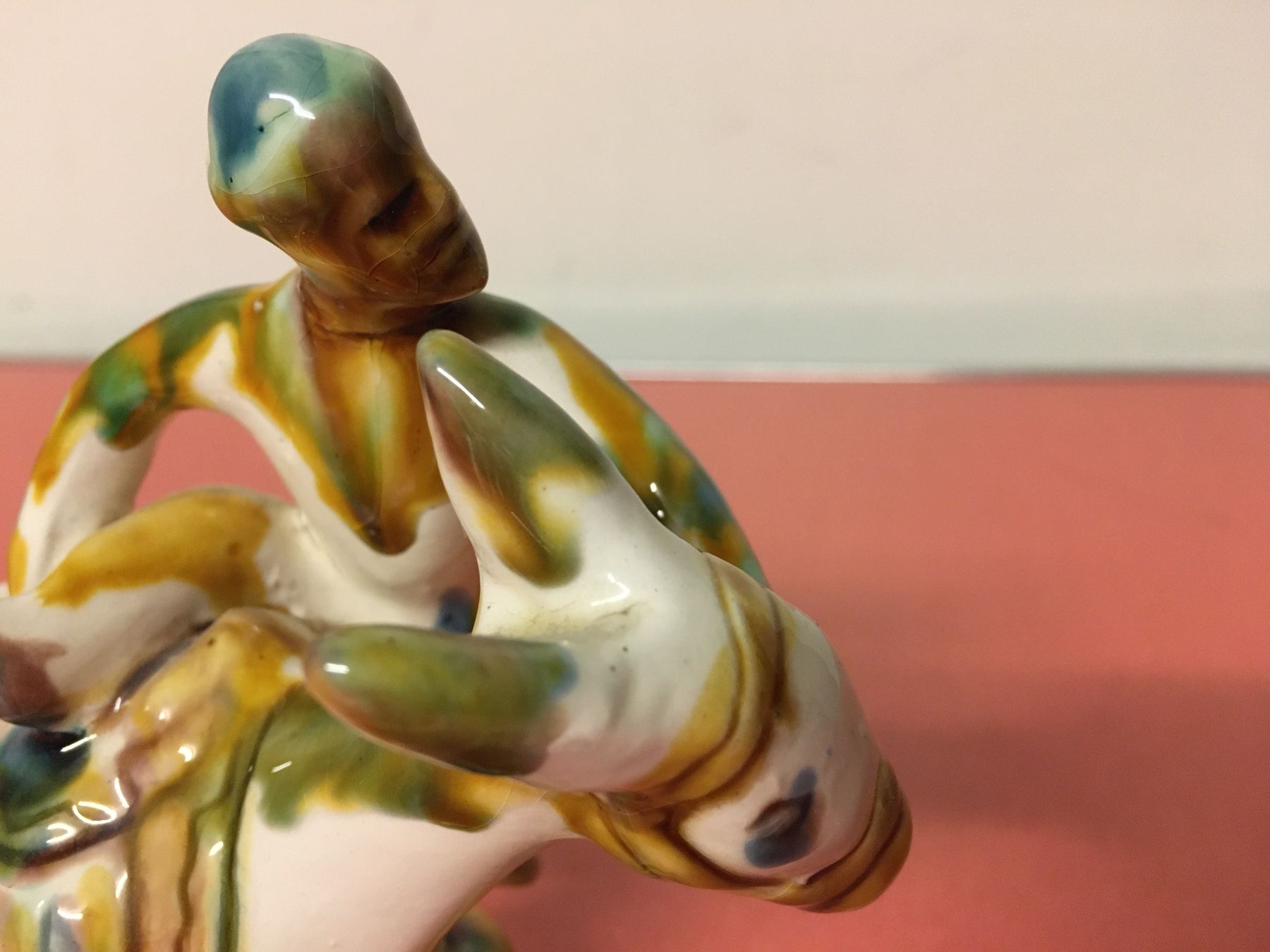Statuette: Wunderschöne Keramik Figur Hand Bemalt. – Usato da Lanzenhäusern venduto da vic63 5