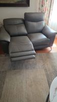 Electric Sofa recliner leather 2 seater good condition X2