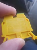 Reihenklemme Woertz 30150 E 2.5mm² Schraub 24A grün/gelb