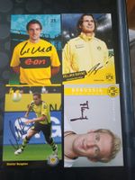 4x  BVB - Borussia Dortmund - handsigniert