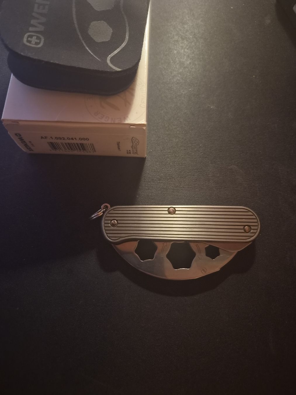Wenger Coltelli tascabile: Wenger Titanium 1 – Nuovo (secondo la descrizione) da Schaffhausen venduto da oulimouly 1