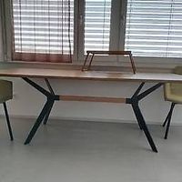 Esstisch 200x100 Neuwertig Atelier Eiche & Metallgestell