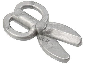 Lego Baukästen: LEGO 18920 Flat Silver Minifigure, Utensil Scissors – Neu (gemäss Beschreibung) aus Basadingen von NekoBricks
