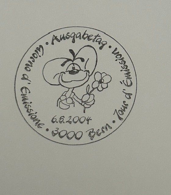 Tutti i francobolli: Diddl Briefmarken Ersttagsbrief 2004 Neu – Nuovo e nell'imballaggio originale da Kloten venduto da Monkell 2