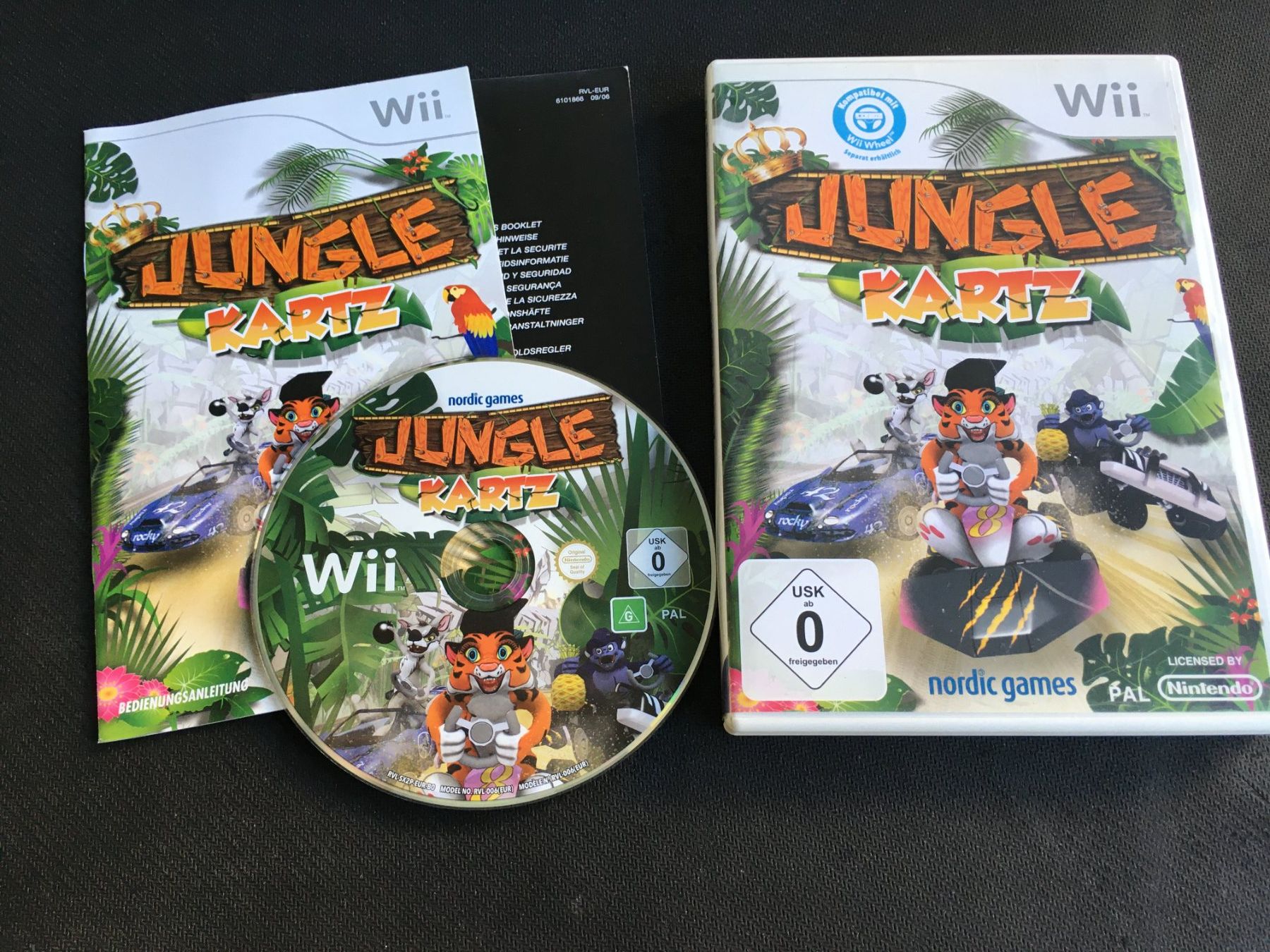 Nintendo Giochi: Jungle Kartz - Nintendo Wii – Usato da St.Gallen venduto da sjosjo