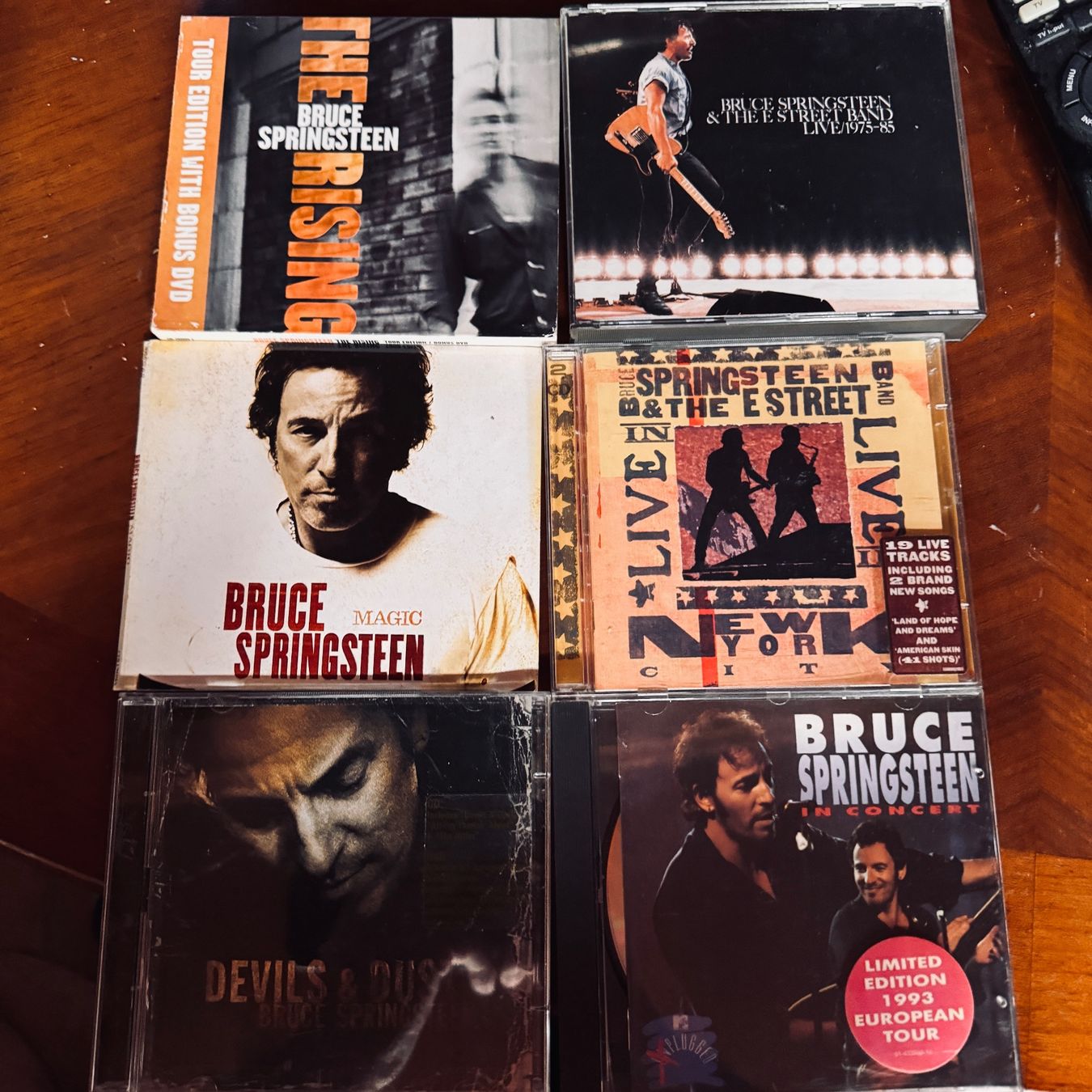 CD: Bruce Springsteen CDs Magic, Rising, Live in NY & More 6 CDs – Usato da Merligen venduto da barratt