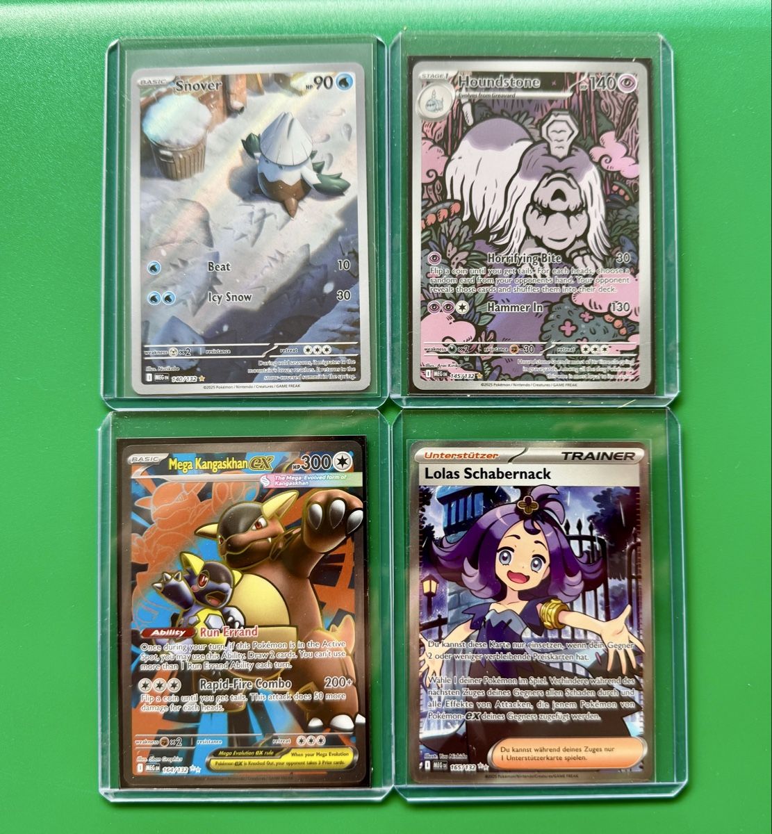 Pokémon Carte collezionabili: 4 Pokemon Karten — Mega Evolution Set  – Nuovo (secondo la descrizione) da Zürich venduto da D.Hobi