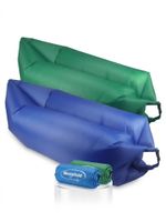 2x Air Lounger / Luftsofa (Blau & Grün) - HouseHold Society