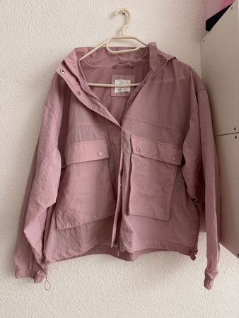 veste mi saison femme rose 