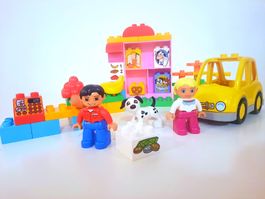 Lego Duplo 10546 Supermarkt Auto Einkauf Hund 2 Figuren