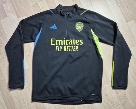 Adidas 23/24 Arsenal Shirt schwarz/neongrün/blau Gr. L