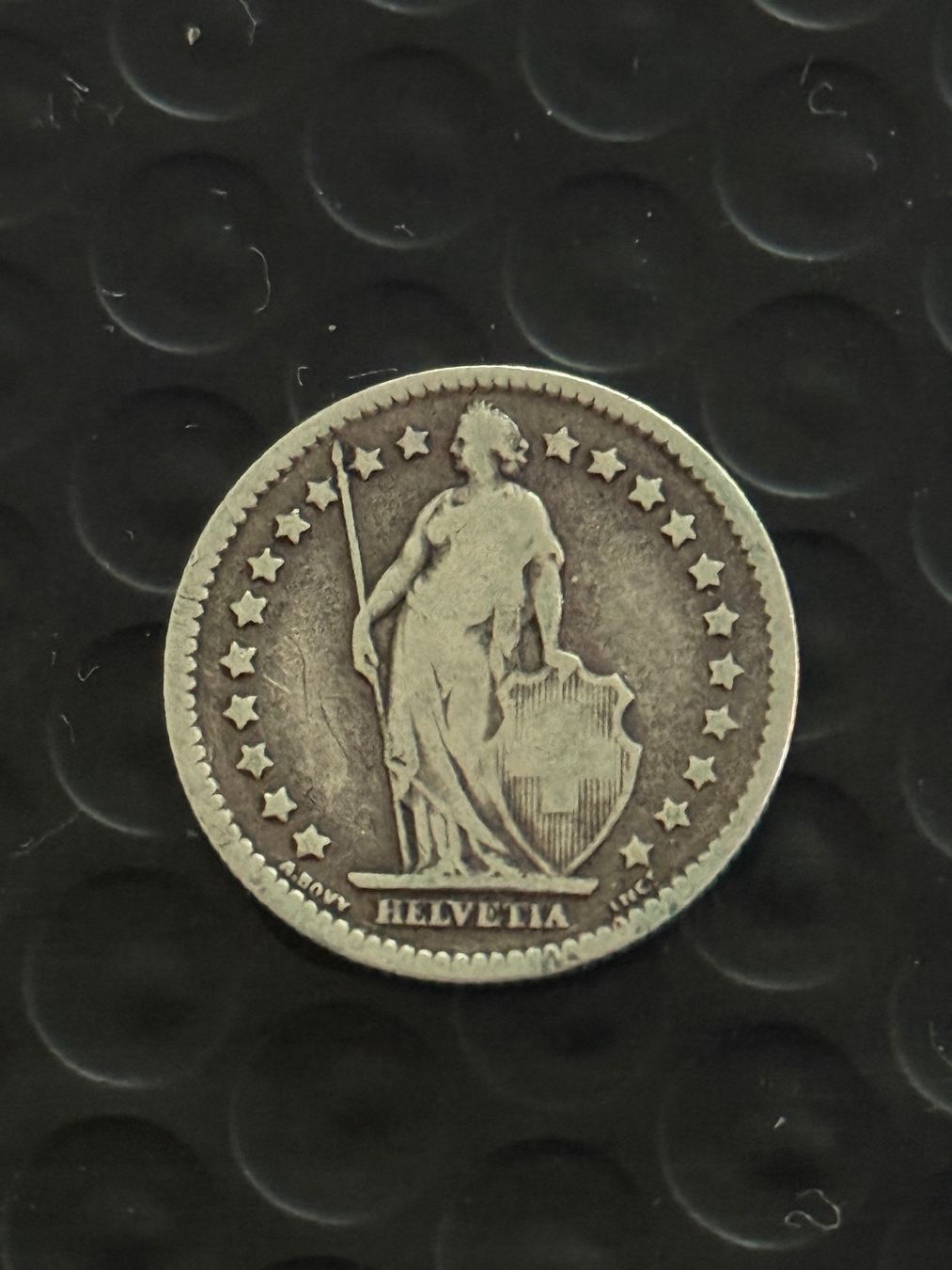 Tutti le monete: 1 Franken 1877  Rar – Usato da Wallisellen venduto da SWISS_SILVER1 1