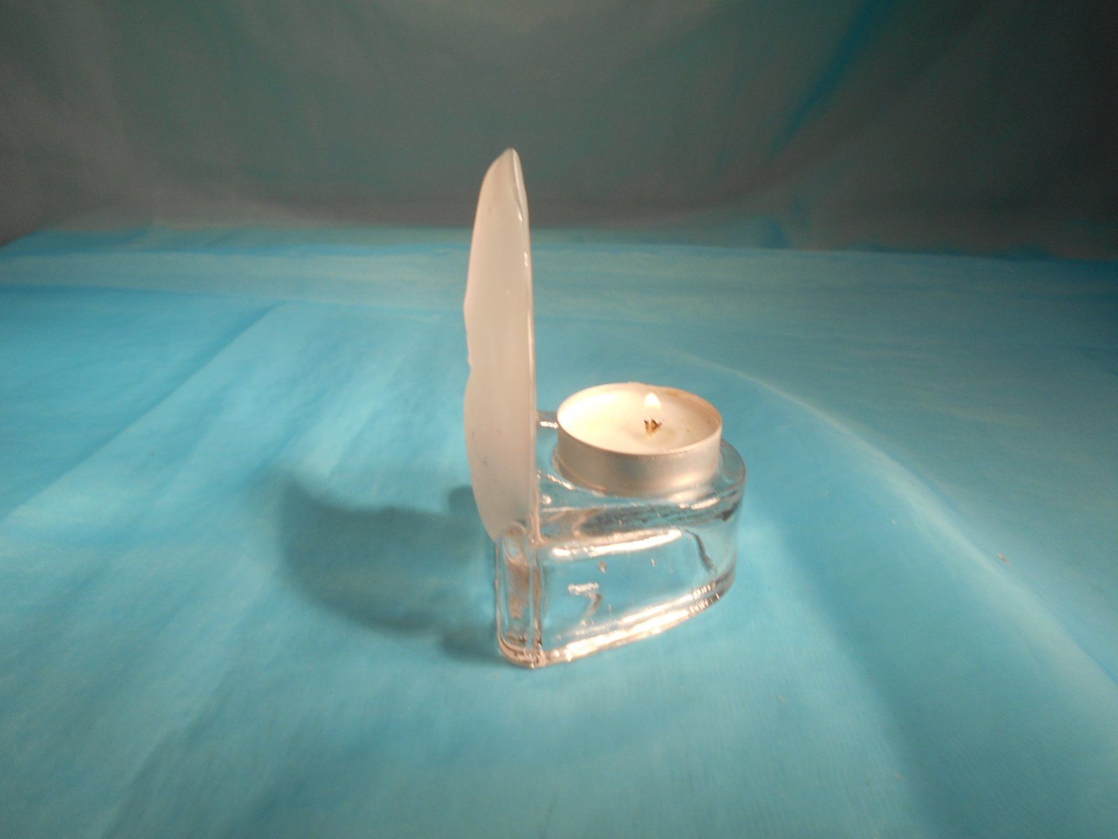 Portacandele: Teelicht Mond, Glas – Usato da Bellach venduto da JingleCherry 1
