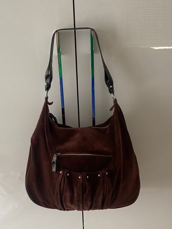 A vendre sac Longchamp en daim