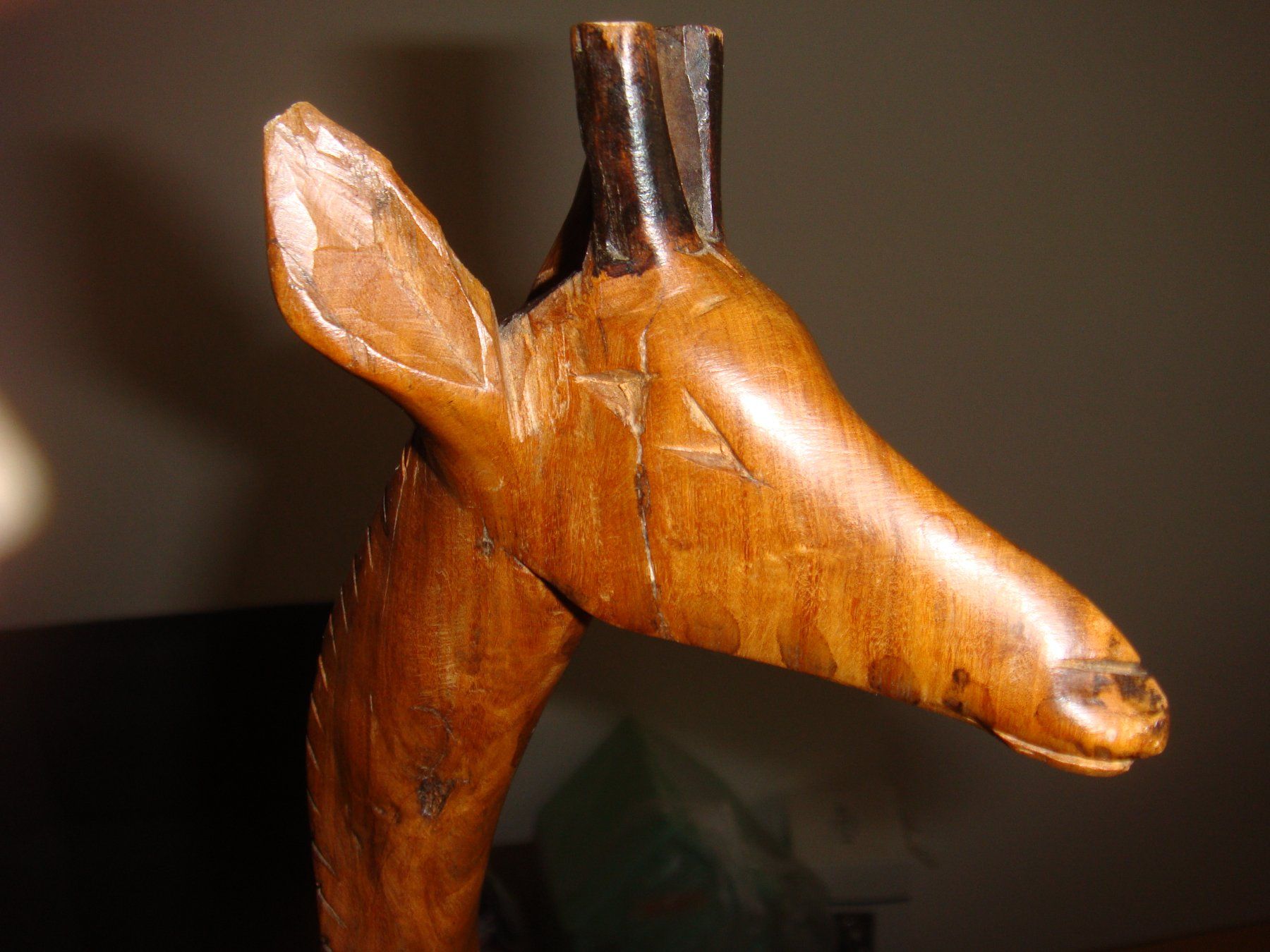 Sculture & Statue: Holzgiraffen Hartholz – Usato da Reinach BL venduto da Maryichbins 2