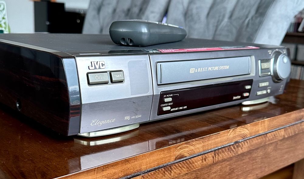 Magnétoscope JVC HR-J436MS VHS Avec Télécommande Et Notice – Bon état Fonctionnel