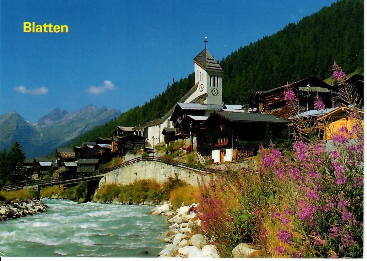 Cartoline postali: Blatten im Lötschental – Usato da Hochdorf venduto da Ziegel-16