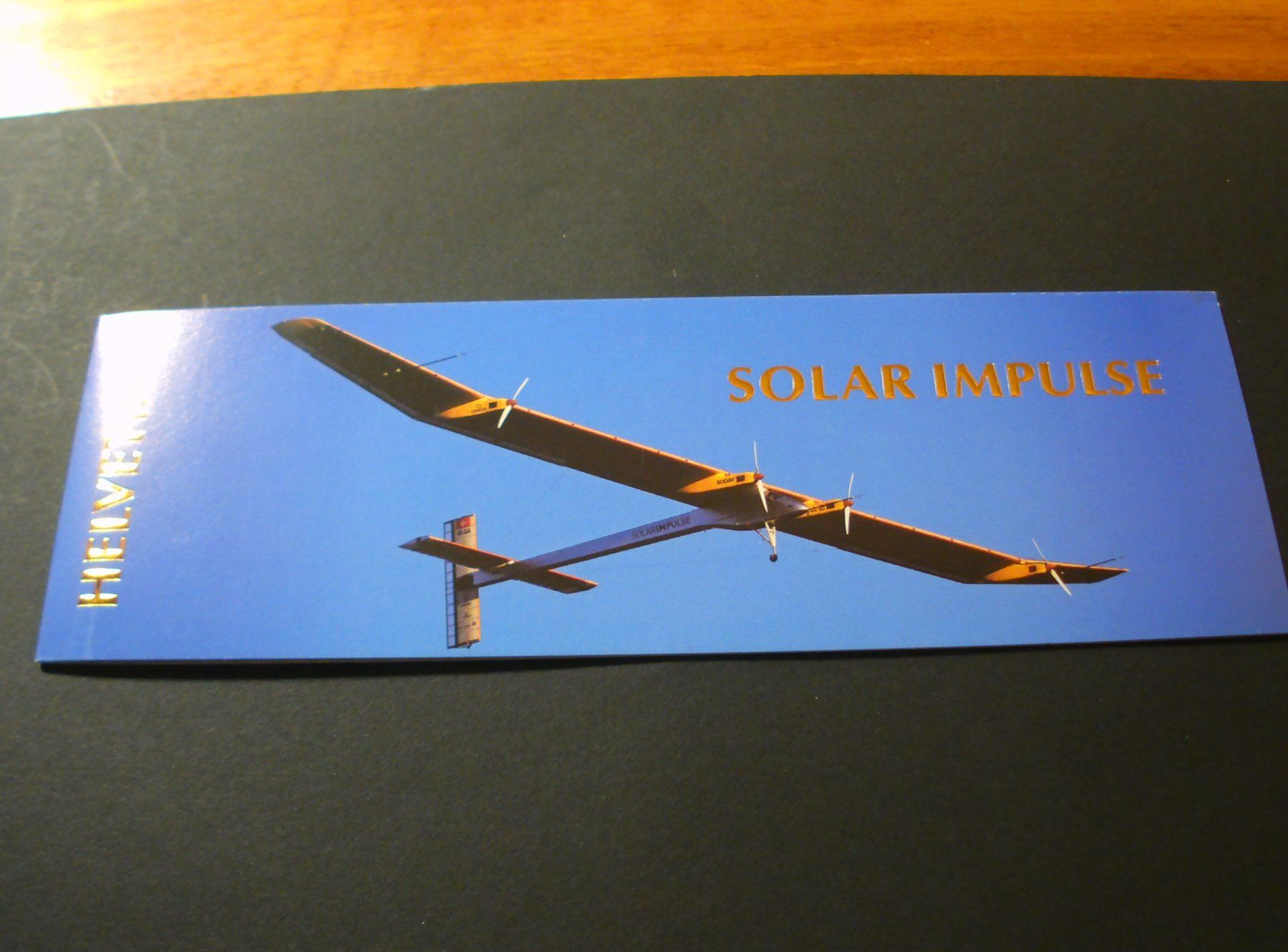 Alle Briefmarken: Markenbüchlein Solar Impulse, 2016, ET-o – Gebraucht aus Niederwil AG von morostahu 1