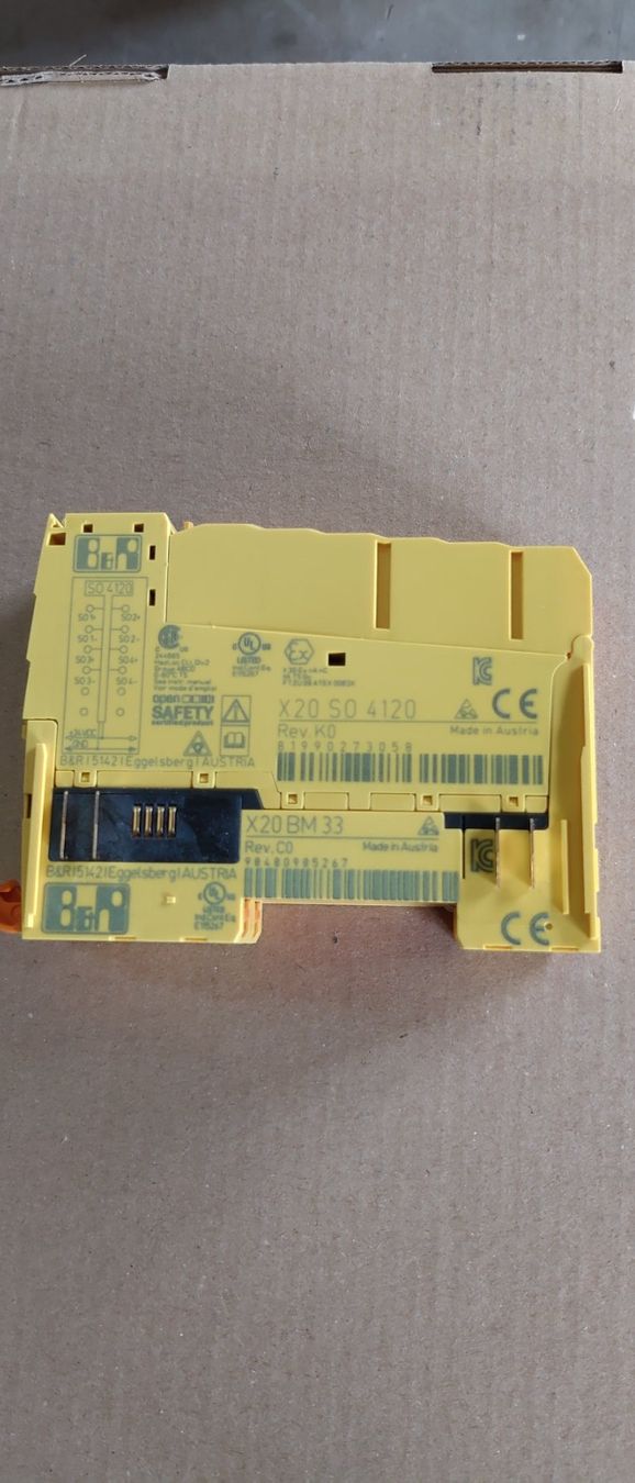 Sistema di controllo: Speicher programmierbare Steuerung  B&R SPS X20 – Usato da Siat venduto da Ramaeder 6