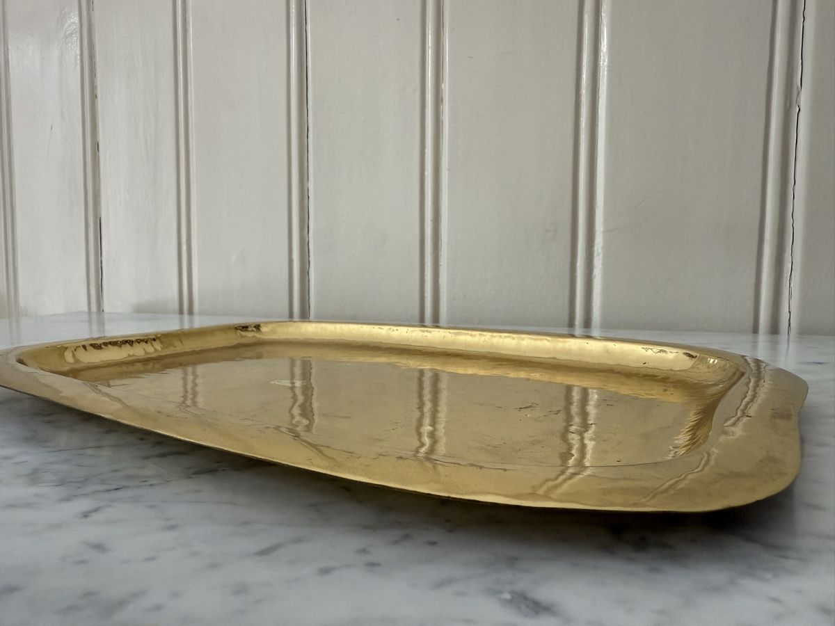 Servierplatten: Messing Serviertablett•Karl Bayer•Art Deco - 50ies – Gebraucht aus Winterthur von gutDingmint 4