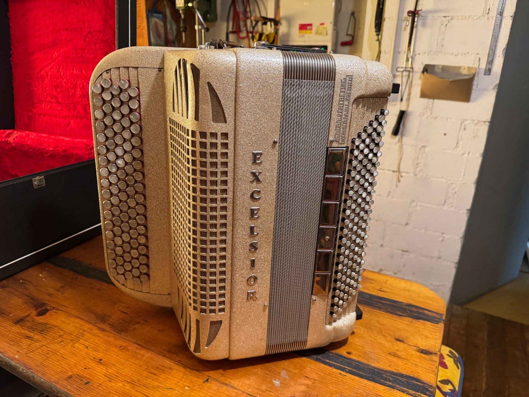 Strumenti musicali: Knopf-Akkordeon Excelsior Model 921 Professionel – Usato da Illnau venduto da Condor477 4