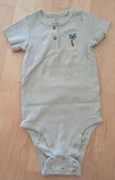 Lindex Body Baby Grösse 86 Palmenprint hellgrün