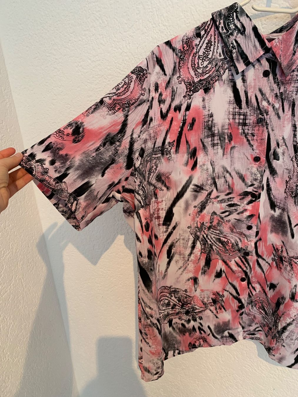 Camicette: leichte luftige Bluse Rosa Gr. XL – Usato da Fislisbach venduto da KolibriSecondhand 5