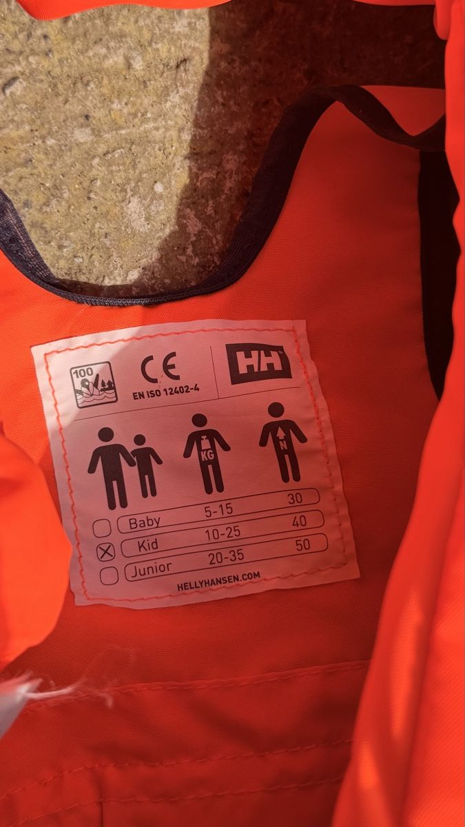 Helly Hansen Giubbotti di salvataggio: Helly Hansen Schwimmweste 10 - 25 kg – Usato da Radelfingen venduto da roger302 1