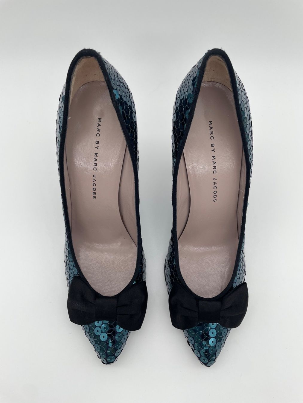 Marc Jacobs Scarpe da donna: Marc Jacobs Sequins Block Pump EU 38.5 Metallic – Usato da Zürich venduto da shoe_shop 6