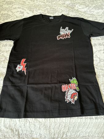 T-shirt Mister Tee noir XL imprimés rock