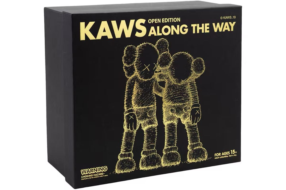 Figuren: KAWS Along the Way Black Version 2019 – Neu und originalverpackt aus Chêne-Bougeries von CollectorGVA