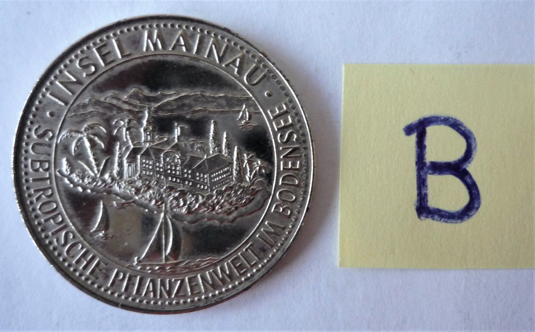 Tutti le monete: Insel Mainau  / Wertmarke / Silber  -B- – Usato da Rafz venduto da Sonnenblume305 1