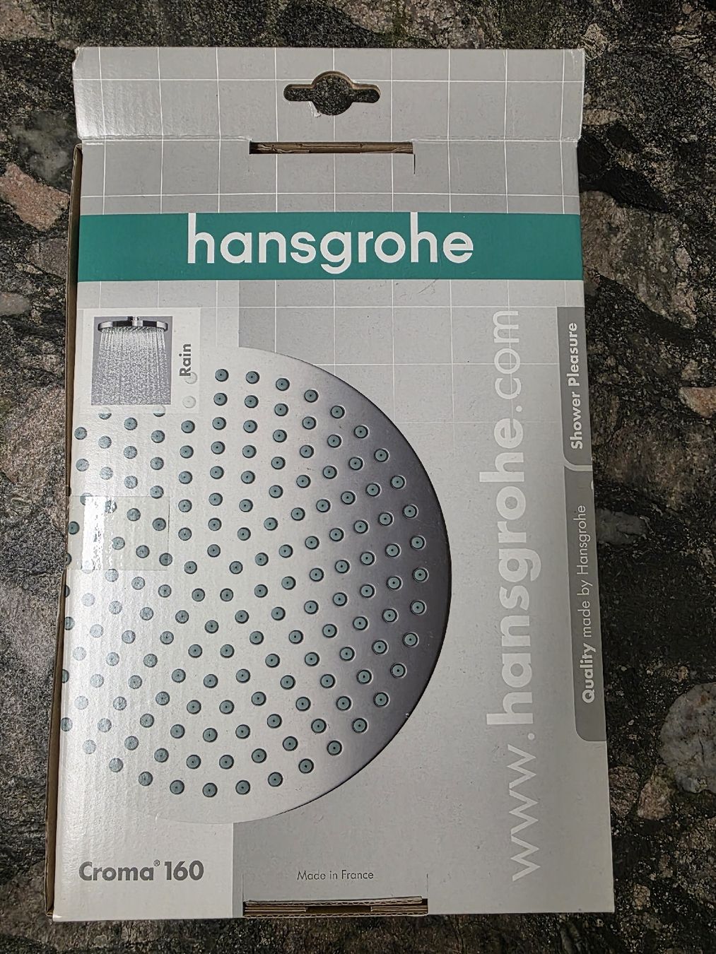 Hansgrohe Soffioni doccia: Hansgrohe Kopfbrause CROMA 160 mm – Nuovo e nell'imballaggio originale da Spreitenbach venduto da R11a 1